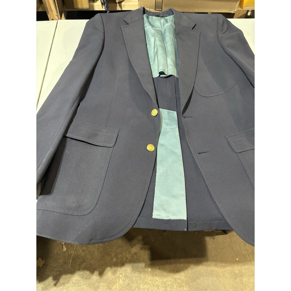 Mens PBM Vintage‎ Navy 2-button Blazer 42